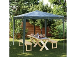 Carpa para fiestas 2,5 x 2,5 m 90 g/m² verde Dkd Home Decor