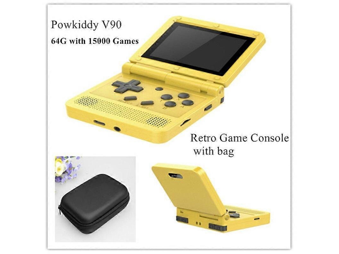 V90 3.0 Pulgadas Ips Pantalla Consola De Juegos De Código Abierto 64gb Mini Pocket Retro Consola De Videojuegos Portátil Player Gaming Box