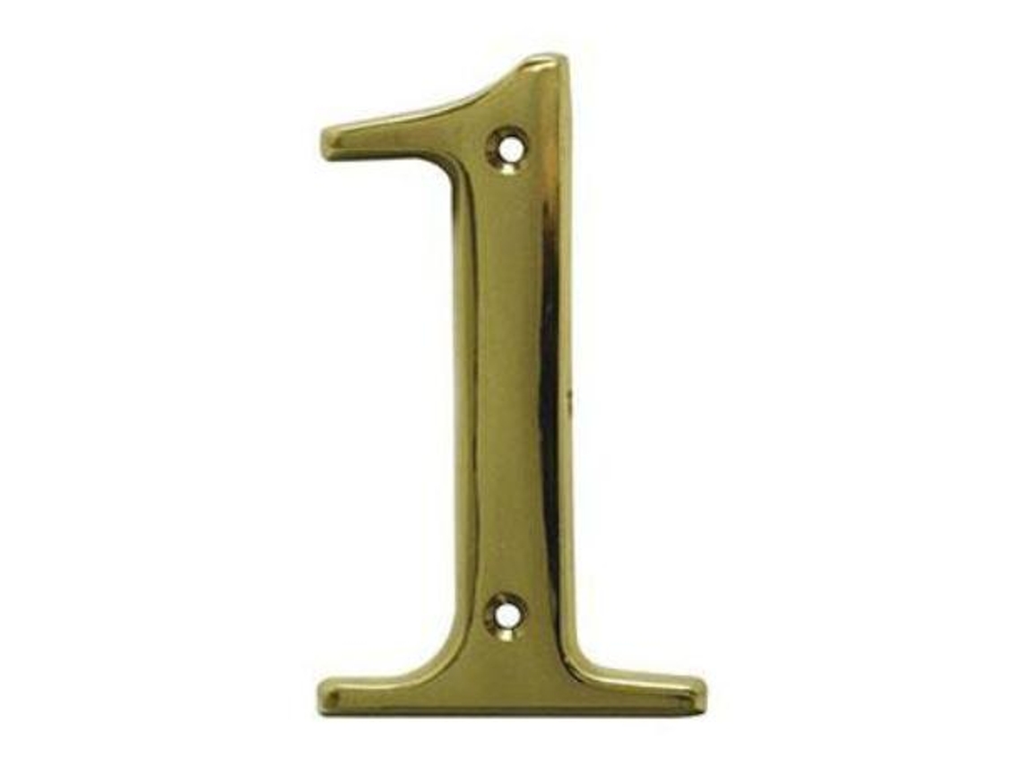 Numero 1 -m.4 laton 10cm. display