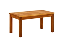Mesa de centro de jardín de madera maciza de acacia de 70 x 40 x 36 cm, DKD HOME DECOR