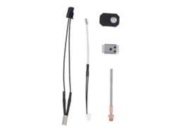 Kit de extrusor con bloque calefactor de aluminio para impresora 3D Prusa Mk4, con garganta bimetálica, varilla calefactora, termistor y aislamiento.
