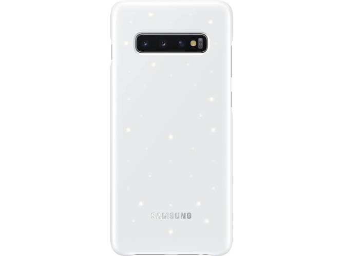 Funda SAMSUNG Galaxy S10+ Led Blanco