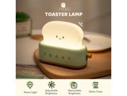 2026-lámpara Tostadora Mini Para Niños Decoración Bonita Habitación Sala Mesa Regalo Navidad Niños Amigos