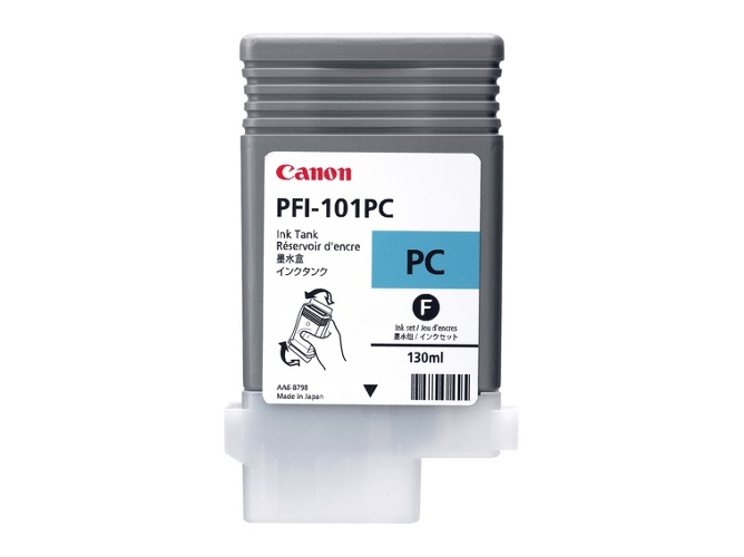Cartucho de tinta Original CANON PFI-101 Cián para imagePROGRAF iPF5000, iPF5100, iPF6000S, iPF6100, iPF6200