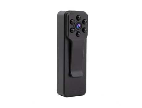 Mini cámara corporal grabadora de vídeo digital portátil detector GPS de visión nocturna automática negro BISBISOUS