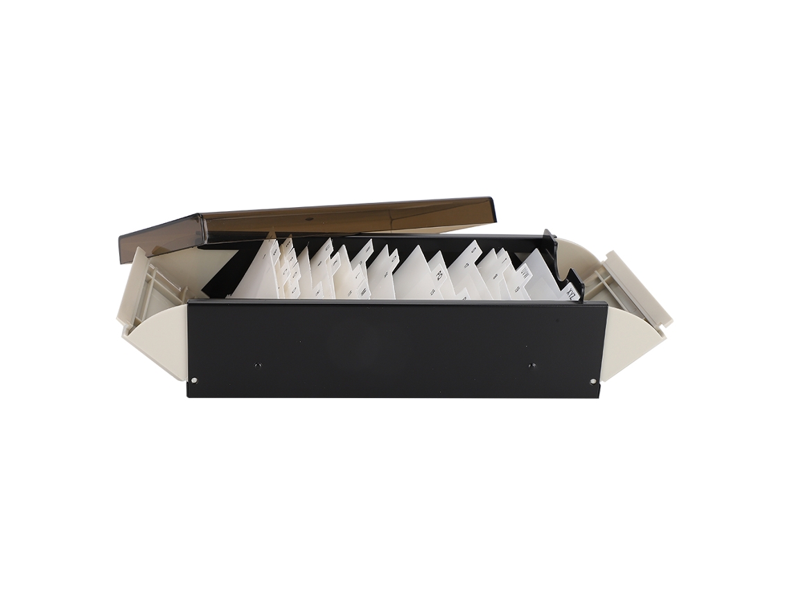 Portafolios De Tarjetas De Negocio Con Gran Capacidad Caja Organizadora Para Oficina
