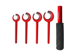 Juego De 4 Llaves Para Ajustar Bisagras, Portaherramientas, Reparar Espacios Y Agujeros, 14-25 Mm, Acero Endurecido.