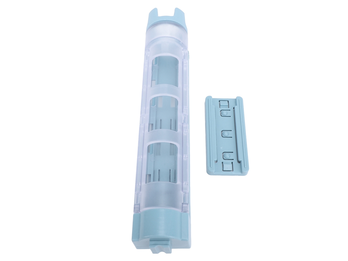 Suporte Para Vara De Pesca Portátil Desmontável Em Plástico Com Buraco De Filtragem Acessório De Pesca Azul