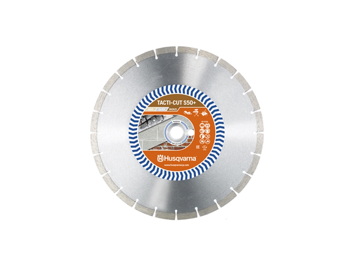 Discos Diamantados para Obra General HUSQVARNA Tacti-Cut S50 Plus Ø400Mm 522951178