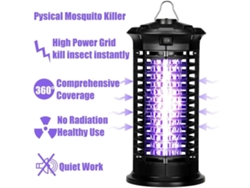 Lámpara repelente de insectos Primerox con descarga eléctrica y fotocatalizador de 4W.