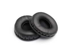 Almohadillas para Koss Porta Pro PP/KSC35/KSC75/KSC55 cuero artificial, Negro