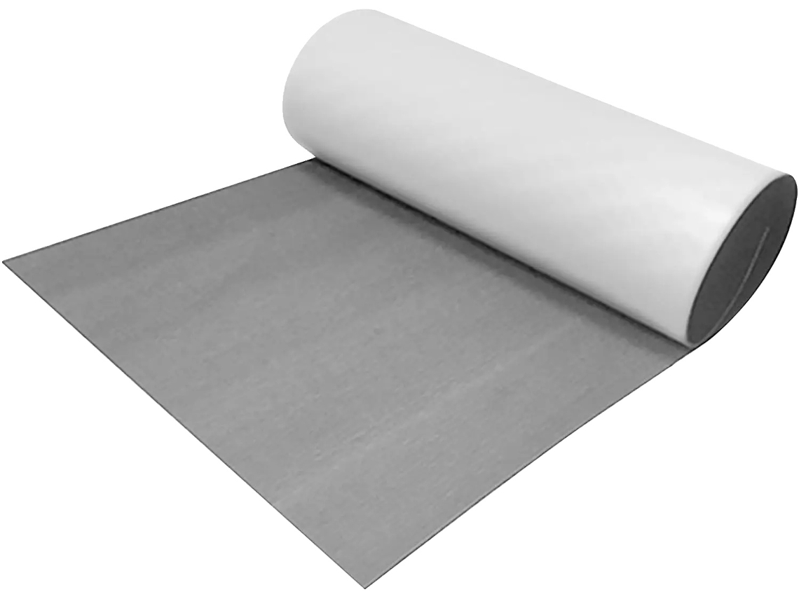 Suelo de espuma EVA para barcos, superficie antideslizante, instalación autoadhesiva, color gris OEM