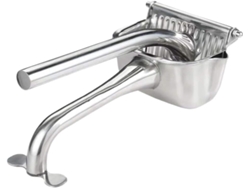 1 Unidad 304 Exprimidor Manual de Cítricos para Limones y Frutas, Acero Inoxidable, Rom Vayotoy
