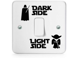 2026altiro-pegatinas De Vinilo Negro De Dark Side Of The Star Wars Para Switch (reino Unido)
