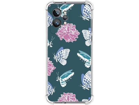 Carcasa para Realme GT 2 Pro 5G TUMUNDOSMARTPHONE Dibujos Antigolpes Flores 10 Multicolor