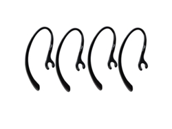 Ganchos para los oídos para auriculares inalámbricos Bluetooth Clips para ganchos para los oídos 6 mm, 7 mm, 8 mm, 9 mm Negro