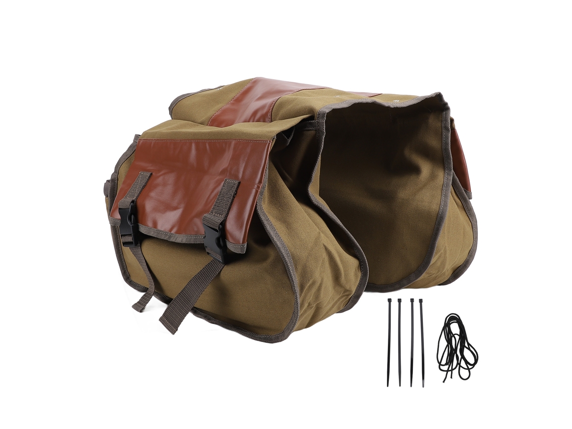 Bolsa Plegable De Gran Capacidad Para Sillín De Bicicleta, Ideal Para Viajes Y Desplazamientos Diarios.