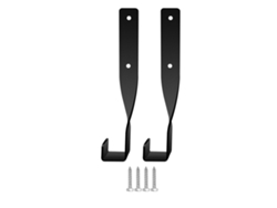 Soporte de pared de 2 piezas para sierra, soplador, mochila, estante para herramientas, almacenamiento en garaje - Resistente