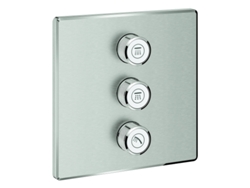 Grohe Grohtherm Smartcontrol Válvula Oculta De 3 Vías, Color Supersteel