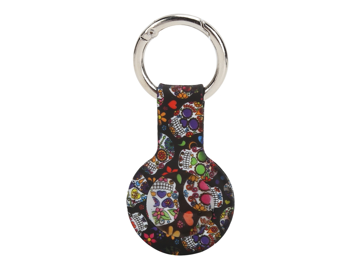 Funda de silicona con estampado y hebilla metálica