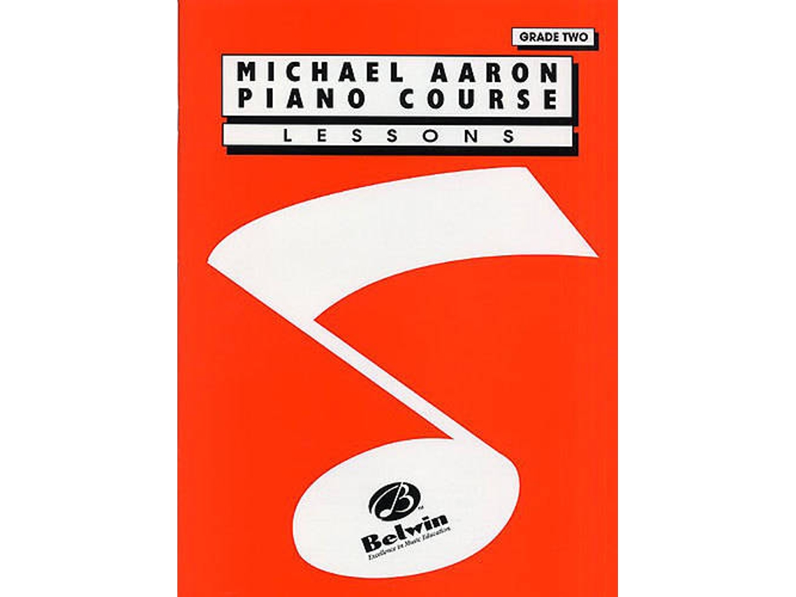 Partitura NA Michael Aaron Piano Course Lessons Grade 2 (Para Piano - Idioma: Inglés)