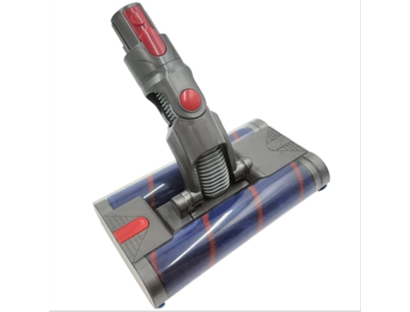 Cepillo de suelo de doble rodillo, para aspiradora Dyson V7V8V10V11, cabezal de fregona eléctrica para limpiar el suelo, accesorios de succión