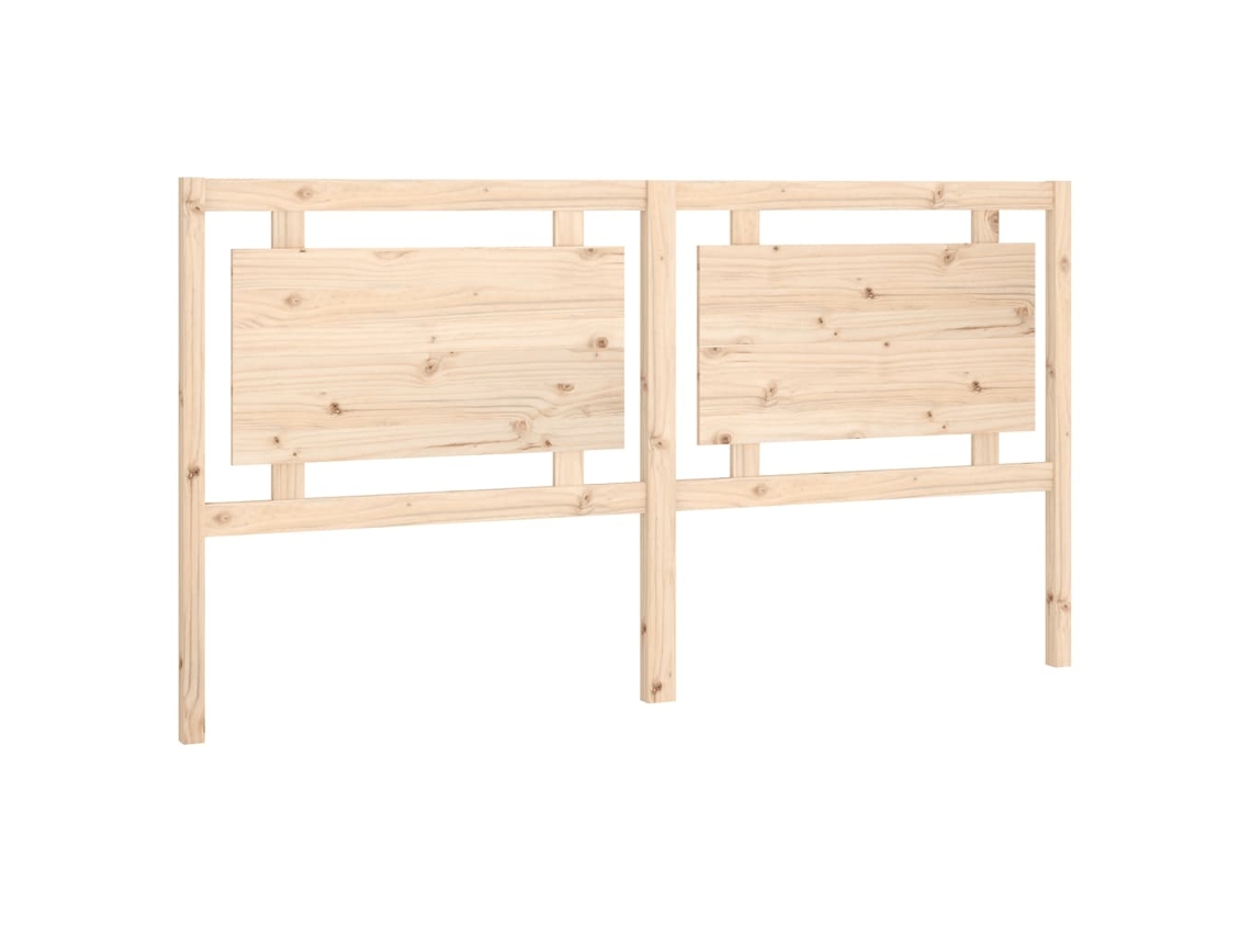 Maison Exclusive - Cabecero De Cama Madera Maciza De Pino 185,5x4x100 Cm