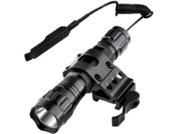 Luz táctica superbrillante con aleación de aluminio de grado aeronáutico, múltiples modos de iluminación, salida de 1500 lúmenes, cuentas de lámpara LED XML L2, Ta