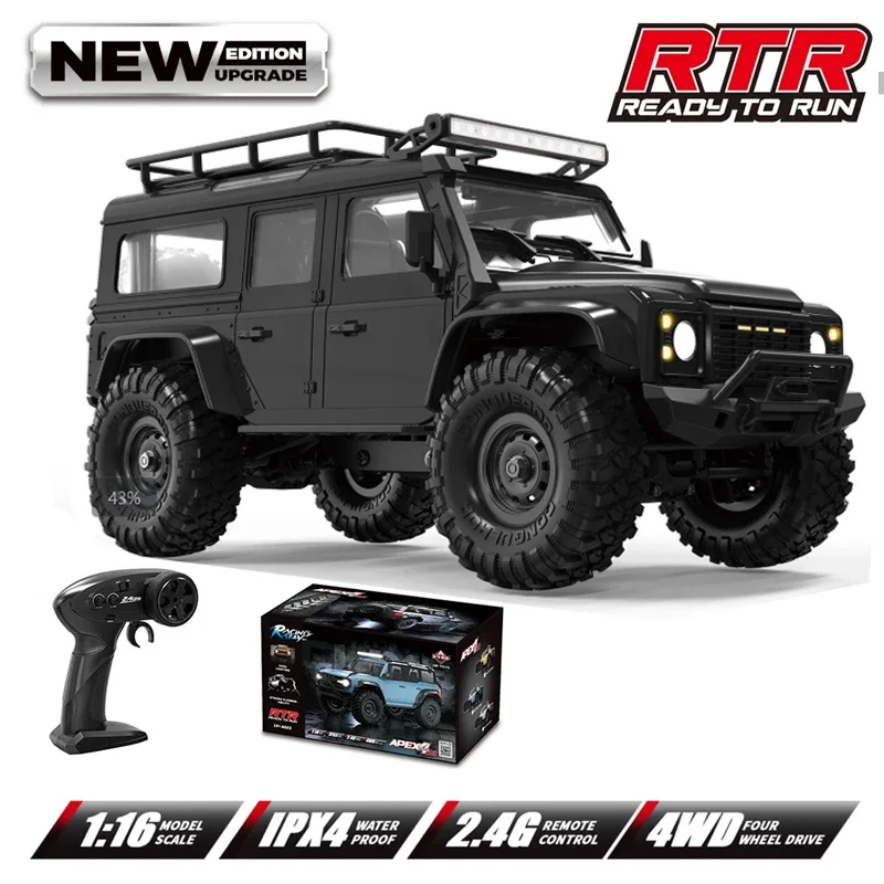 (hb-r1608) Coche Todoterreno Rc 4x4 A Escala 1/16