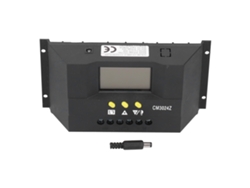 Controlador Pwm Solar Inteligente De 12v/24v 30a Con Pantalla Lcd Y Protección De Batería.