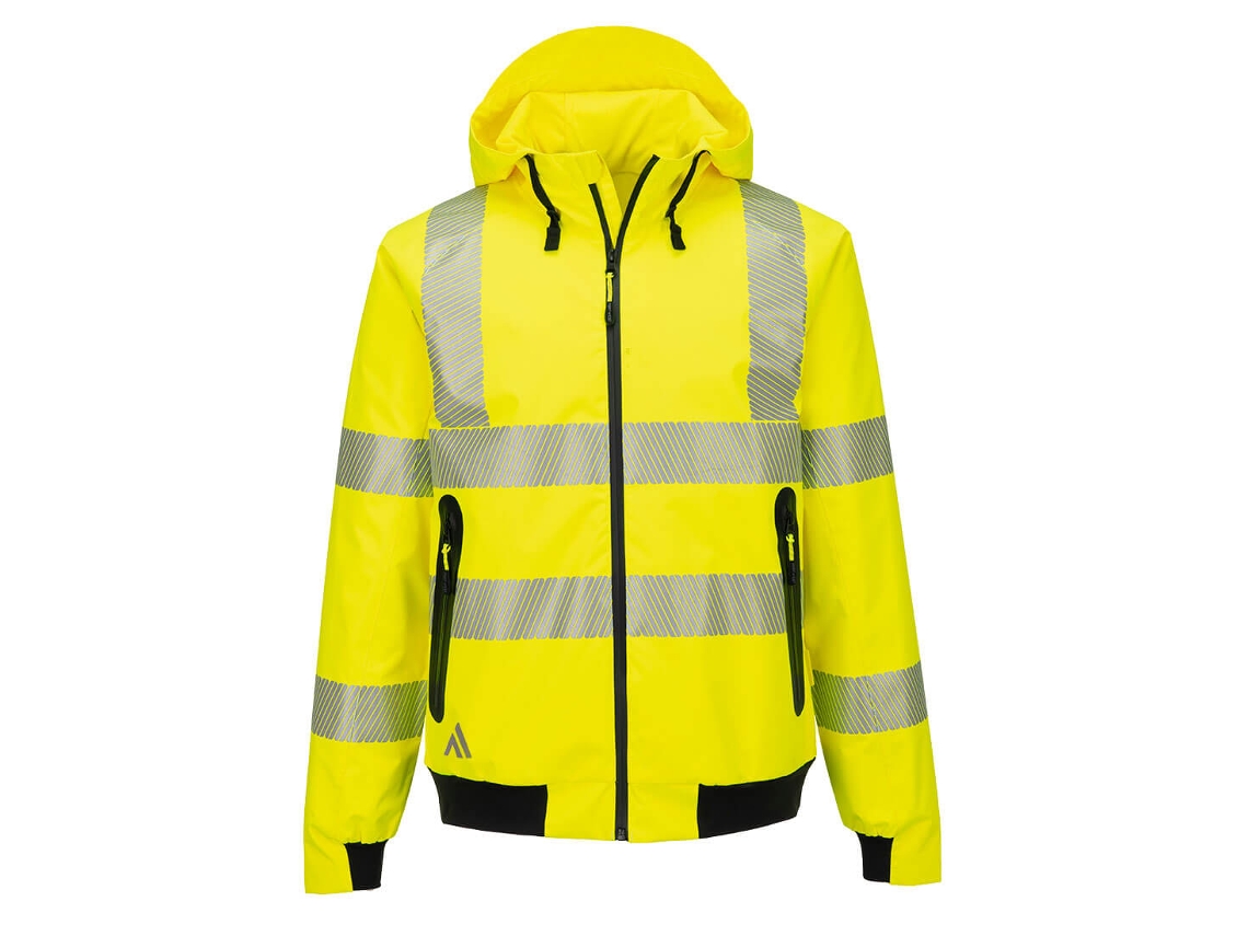Chaqueta Bomber Alta Visibilidad Kx3 Sport | Trabajo Amarillo / M