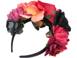 Diadema Pour Cabello Halloween Serre-tête A Fleurs Rosas Coiffe Mujer