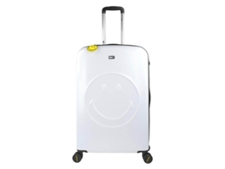 Seguidor / Tranvía Grande 78 Cm 4 Ruedas Originales Sonrientes Blancos / Negros