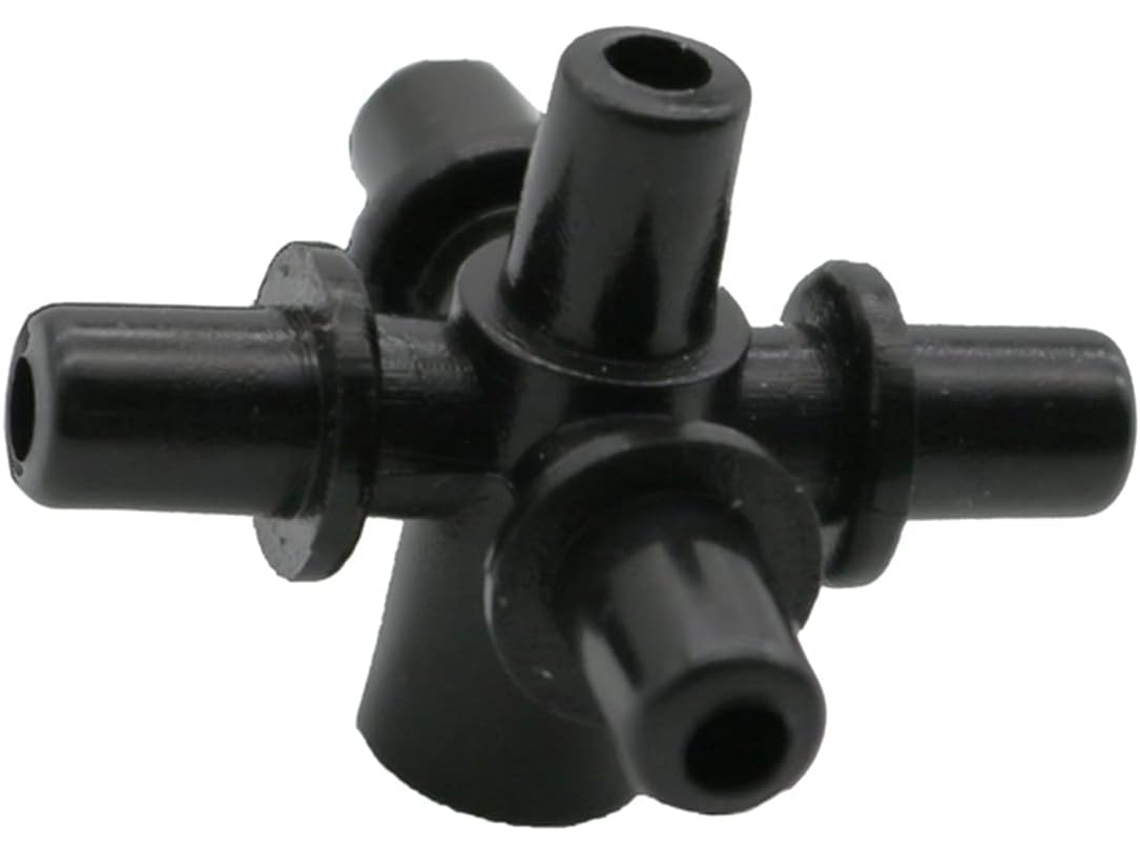 Conector de tuberías con 20 interfaces, divisor de cinco vías, conectores cruzados grandes, conexiones de salida.