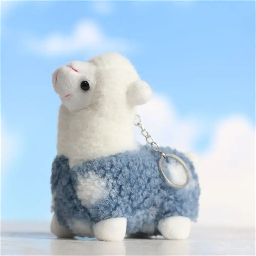(azul) Colgante Para Bolso Con Forma De Muñeca De Peluche, Llavero De Peluche Con Forma De Animal