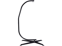 Marco de Sillón Colgante y Hamaca Soporte de Silla Tumbona Columpio 150 Kg Patio Jardín Terraza Playa COSTWAY