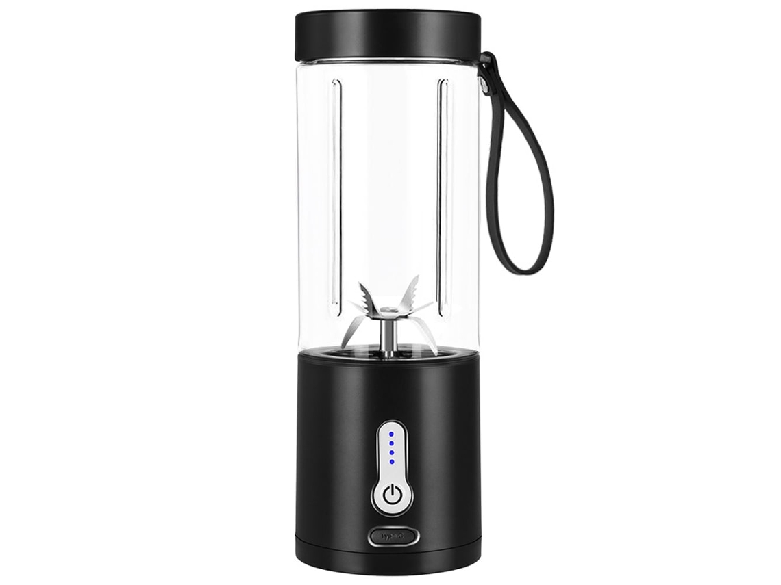 Batidora Personal Para Batidos Y Batidos Smoothie Blender Mini Machine 530ml Negro Gertiz
