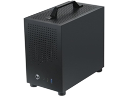 Caja para PC Micro ITX Sktc A17 Sgcc, soporte para miniordenador, blanco SFUSHOS