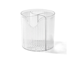 Organizador oficina divisiones bolígrafos blanco (14x13x13cm) Kofihety