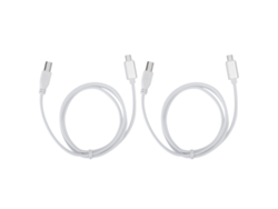 Cable De Conexión Para Piano Eléctrico (2 Unidades) V8 Micro Usb A Tipo B, Compatible Con Tabletas Y Midi.