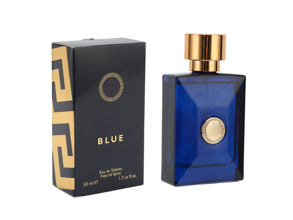 Perfume Masculino Leve De Longa Duração 50ml Com Bico De Alumínio, Notas De Toranja E Alecrim