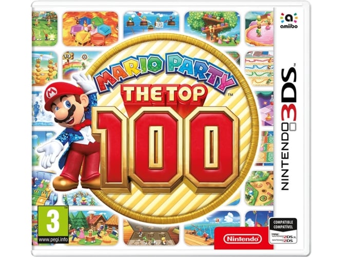 Declaración Observatorio Cuaderno Juego NINTENDO 3DS Mario Party: The Top 100 | Worten.es
