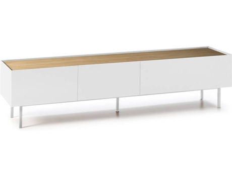 Mueble TV BAZAR MONDIALE Arista (Blanco - MDF - 180x40x45 cm)