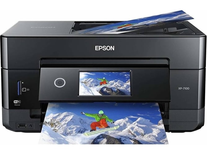 Impresora EPSON Expression Premium XP 7100 (Multifunción - Inyección de Tinta - Wi-Fi)