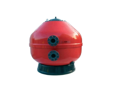 Filtro de piscina vulcano de poliéster laminado y reforzado con fibra de vidrio, diámetro 1200-90 (Brida). SUINGA