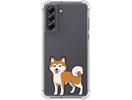 Carcasa Samsung Galaxy S21 FE 5G TUMUNDOSMARTPHONE Dibujos Antigolpes Perros 02 Multicolor