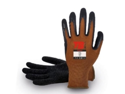 Guante nylon marron palma latex rugoso 320 grip talla 7-10 t/guante talla xl-10