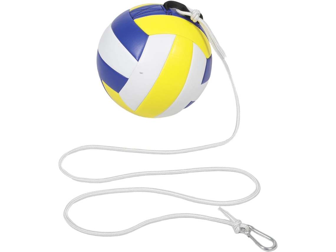 Balón De Voleibol De Entrenamiento Para Interiores, Tamaño Oficial, Azul, Blanco, Amarillo.