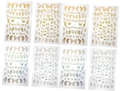 24feuilles Autocollants Para Ongles De Stickers Diy Nail Art Autoadhésifs Décoration De Manucure ...