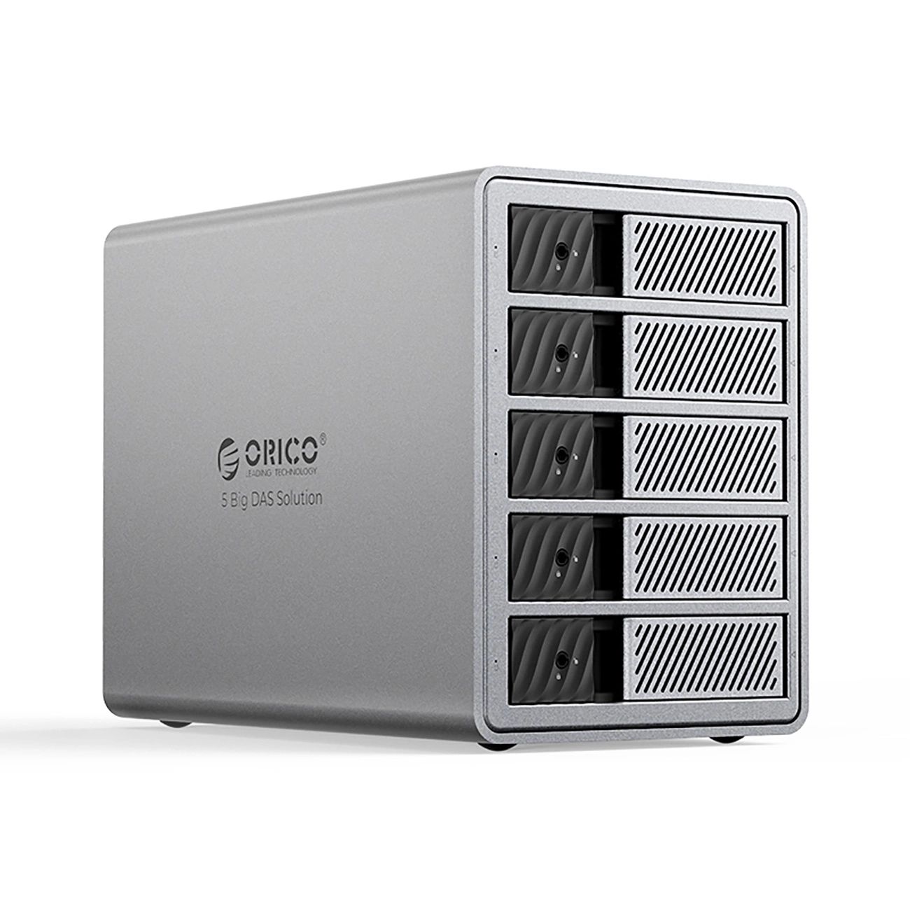 Matriz de discos Orico 9858t3 para Thunderbolt 3 con 5 ranuras SATA HDD SSD
